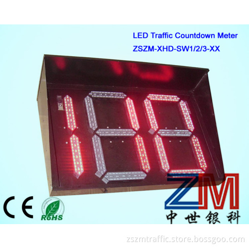 Easy-see LED one-color two digital countdown timer